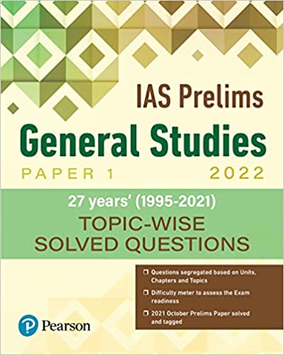 IAS Prelims General Studies Paper 1 2022 - 27 years topic-wise solved questions